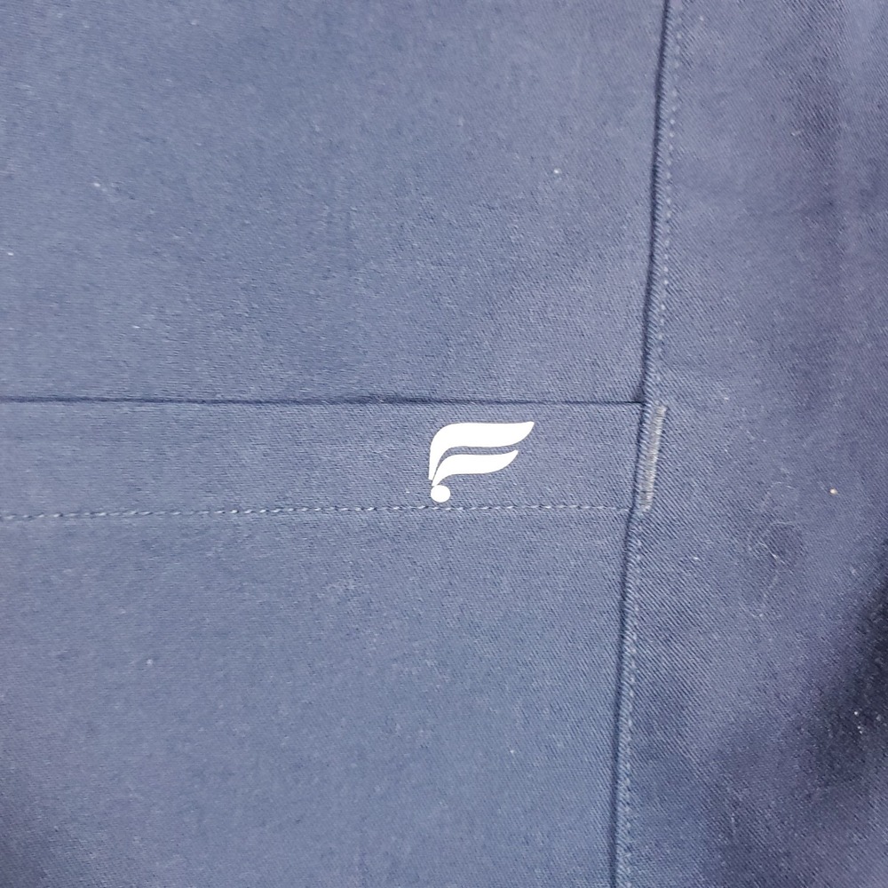 Fabletics High Rise On Call Scrubs Joggers Navy Blue, Large, Drawsting* - Picture 6 of 10